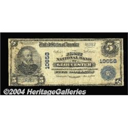 Gloucester, VA - $5 1902 Plain Back Fr. 605