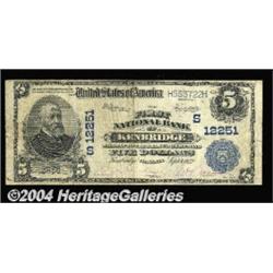 Kenbridge, VA - $5 1902 Plain Back Fr. 609 The