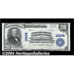 Norfolk, VA - $20 1902 Plain Back Fr. 654 The