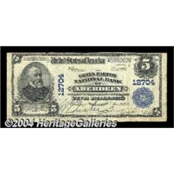 Aberdeen, WA - $5 1902 Plain Back Fr. 609 The
