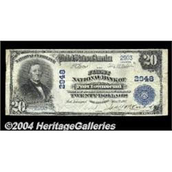 Port Townsend, WA - $20 1902 Plain Back Fr.