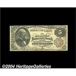 Seattle, WA - $5 1882 Brown Back Fr. 471 The