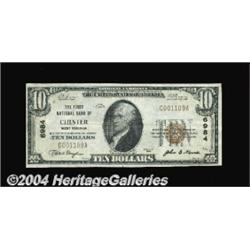 Chester, WV - $10 1929 Ty. 1 The First NB Ch.
