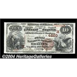 Berlin, WI - $10 1882 Brown Back Fr. 485 The