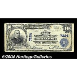 Brillion, WI - $10 1902 Plain Back Fr. 624 The