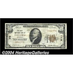 Columbus, WI - $10 1929 Ty. 1 The First NB Ch.