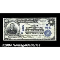 Eau Claire, WI - $10 1902 Plain Back Fr. 625