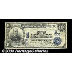 Fond Du Lac, WI - $10 1902 Date Back Fr. 616