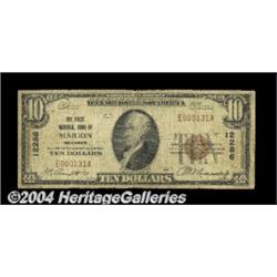 Marion, WI - $10 1929 Ty. 1 The First NB Ch. #