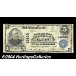 Milwaukee, WI - $5 1902 Plain Back Fr. 609