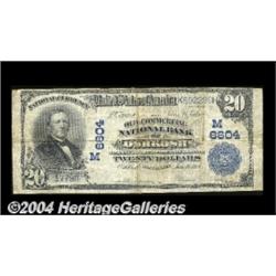 Oshkosh, WI - $20 1902 Plain Back Fr. 650 The