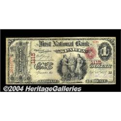 Sparta, WI - $1 Original Fr. 380 The First NB