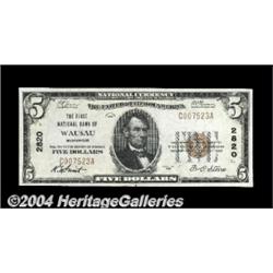 Wausau, WI - $5 1929 Ty. 1 The First NB Ch. #