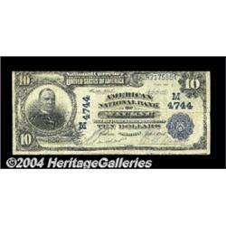 Wausau, WI - $10 1902 Plain Back Fr. 632 The