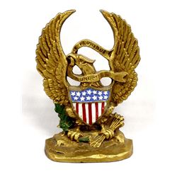 Cast Iron Patriotic Eagle Door Stop