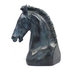 Ceramic Horse Head Figurine