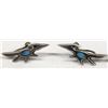Image 2 : 2 Pair of Vintage Native American Navajo Earrings
