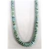 Image 1 : Navajo Graduated Turquoise Heishi Bead Necklace