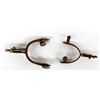 Image 2 : 2 Rustic New Mexico Cowboy Single Spurs