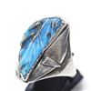 Image 3 : Native American Navajo Sterling Turquoise Ring