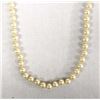Image 1 : Estate Hand Knotted Pearl Necklace