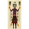 Image 2 : Vintage 1950s Navajo Yei Bei Chei Textile Rug