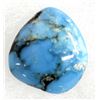 Image 2 : Pair of Bisbee Blue Turquoise Cabochons