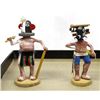 Image 1 : 2 Miniature Hopi Kachinas by Lawrence Namoki