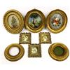 Image 1 : Miniature Gold Gilt Frames & Original Paintings