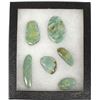 Image 1 : 6 Nevada Turquoise Cabochons
