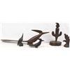 Image 1 : 5 Carved Wood Animals