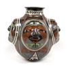 Image 2 : Mata Ortiz 3 Dimensional Pottery Mask Jar, Andrew