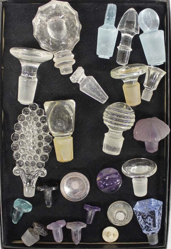 24 Vintage and Antique Bottle Stoppers
