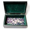 Image 1 : Floral Trinket Box & Rose Quartz & Amethyst Beads