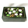 Image 2 : Floral Trinket Box & Rose Quartz & Amethyst Beads