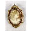 Image 1 : Estate Cameo Pin Pendant