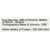 Image 4 : 2 Framed Photographic Prints, Native Americans