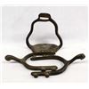 Image 1 : Pair of Antique English Spurs and 1 Stirrup