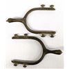 Image 2 : Pair of Antique English Spurs and 1 Stirrup