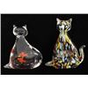 Image 2 : 2 Glass Cat Paperweights