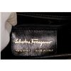 Image 8 : Salvatore Ferragamo Dark Brown Leather Chain Link Small Shoulder Handbag