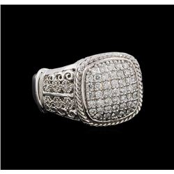 14KT White Gold 0.33 ctw Diamond Ring