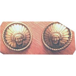 Indian head loop back conchos