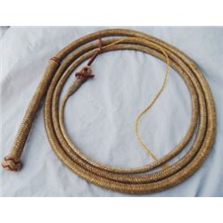 12 foot braided bull whip