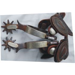Crockett overlaid spurs