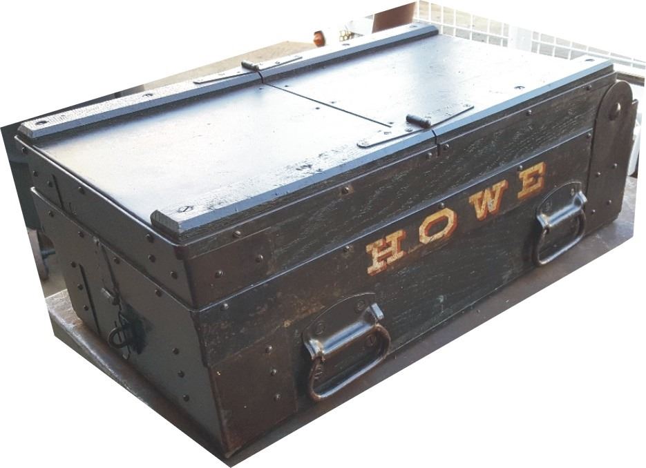 folding antique Howe platform scales