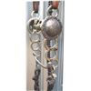 Image 2 : bridle with McPherson silver headstall, Visalia bucking horse bit