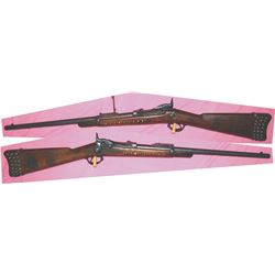 1873 Springfield US carbine 45-70 with tacks and branded