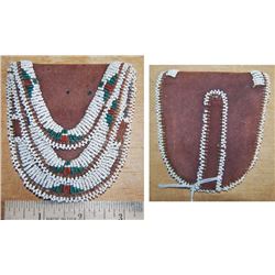 small Plains beaded pouch