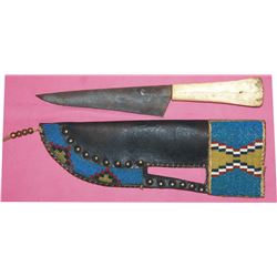 bone handle trade knife